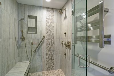 Summer Shower Tile Installation